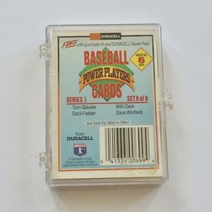 ⚾️ Duracell baseball cards series I set 6 of 6